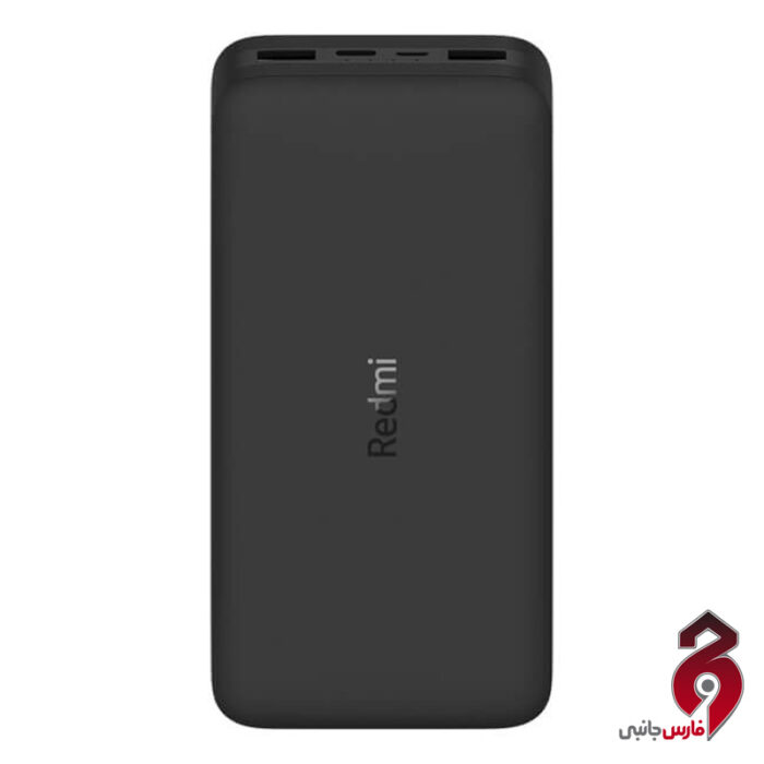 پاور بانک فست شارژ ۲۰۰۰۰ شیائومی Redmi PB200LZM 18W گلوبال مشکی