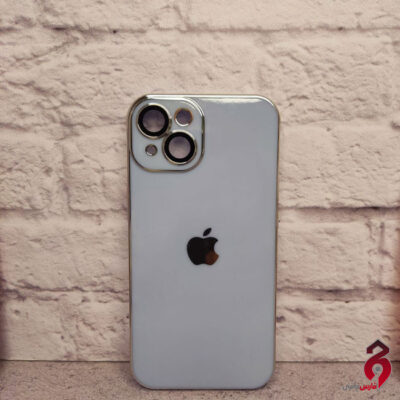 قاب براق My Case محافظ لنزدار اپل iPhone 13 آبی روشن