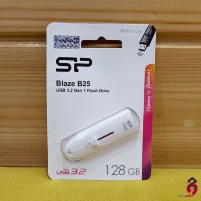 فلش ۱۲۸ گیگ سیلیکون پاور Silicon Power Blaze B25 USB3.1