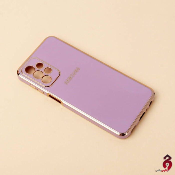 قاب براق My Case High Copy محافظ لنزدار سامسونگ Galaxy A23 یاسی