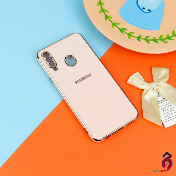 قاب براق My Case High Copy محافظ لنزدار سامسونگ Galaxy A20s سفید