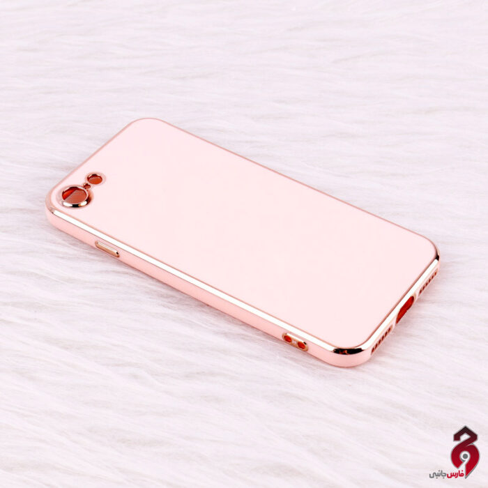 قاب براق My Case Original محافظ لنزدار آیفون iPhone 7/8/SE 2020 صورتی