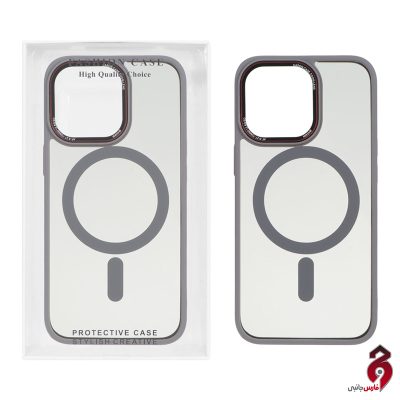 قاب EASON CASE لنز آلومینیومی Magsafe آیفون iPhone 13 Pro خاکستری